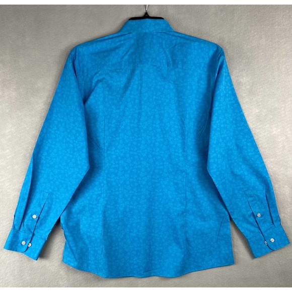 Bar III Vibrant Blue Dress Shirt - Picture 4 of 10